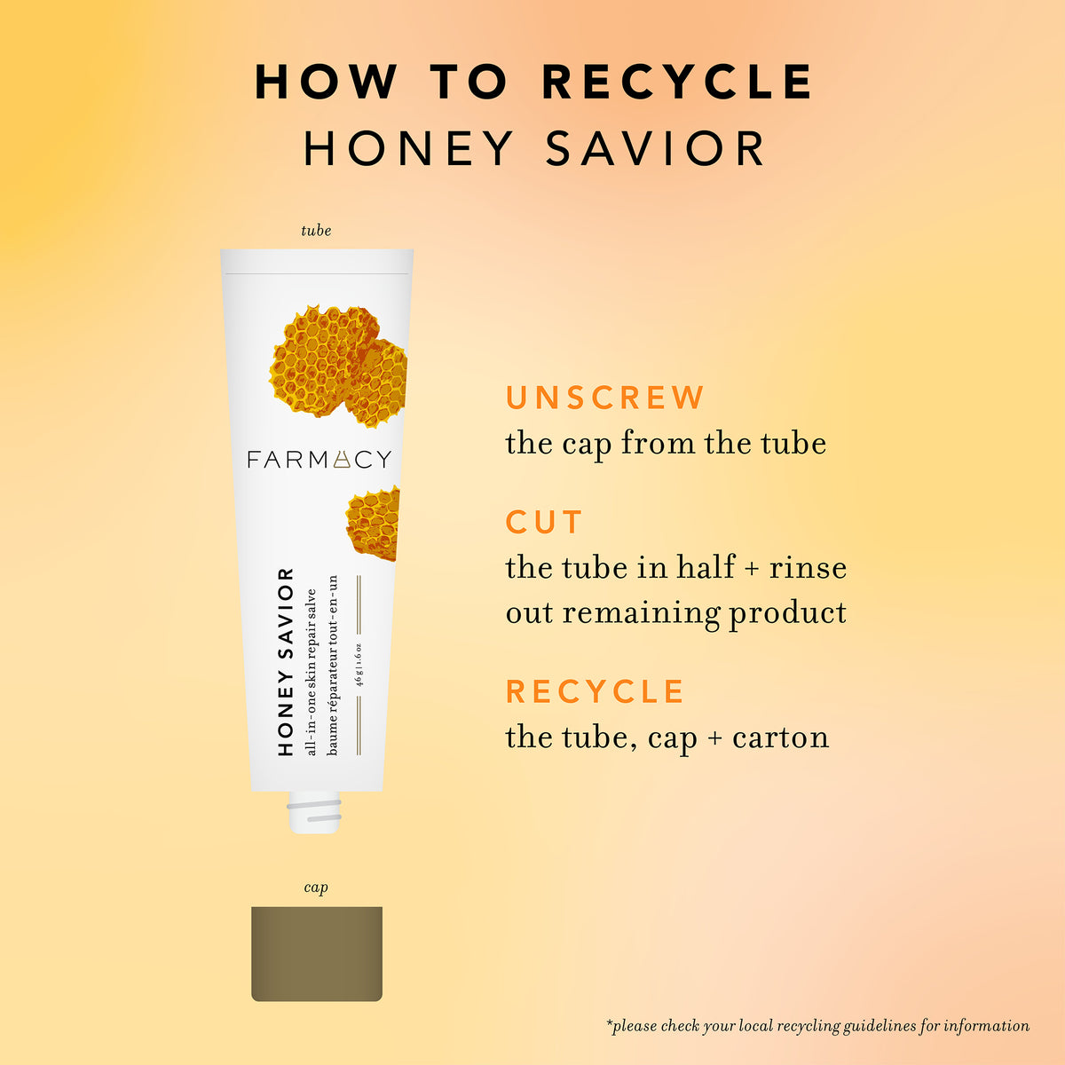 How to recycle Honey Savior