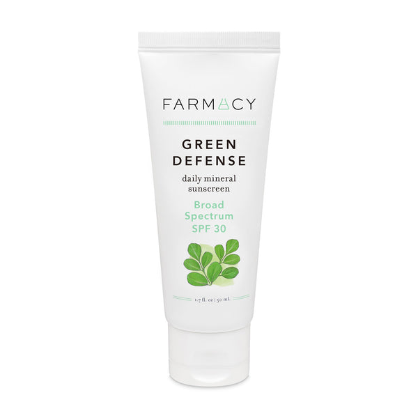 Green Defense Mineral Sunscreen SPF 30 | Farmacy BeautyPlus symbol-image
