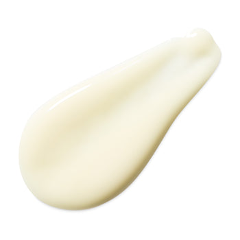 1% Vitamin A Retinol Serum cream colored swipe on a white surface