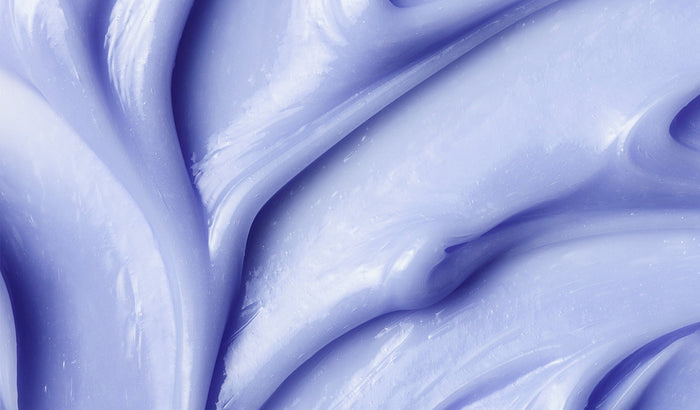 Close up of niacinamide mask