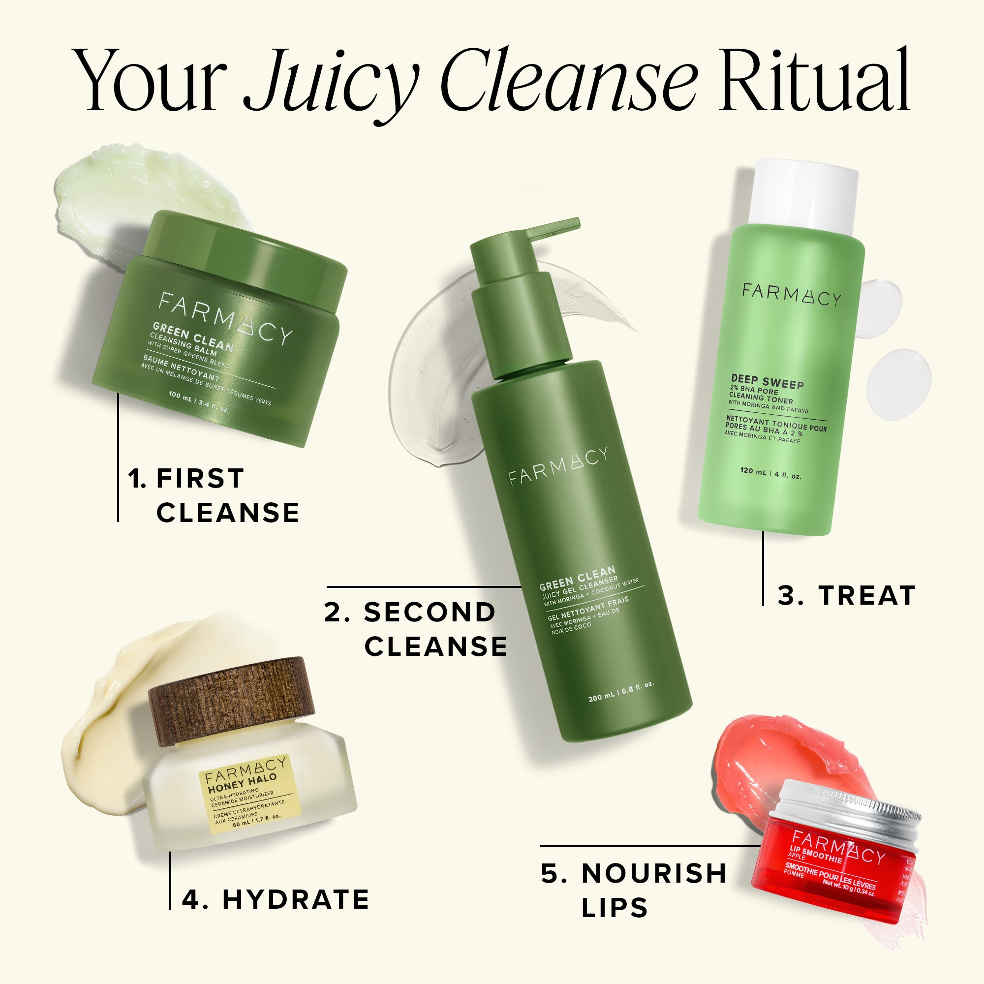 Green Clean Juicy Gel Cleanser – Farmacy Beauty