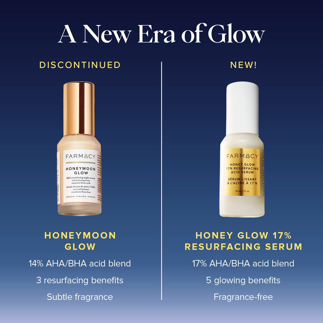 Honey Glow 17% AHA + BHA Resurfacing Acid Serum