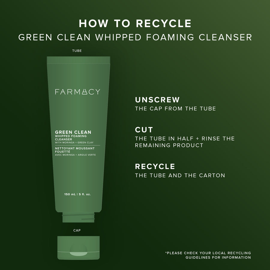 How To Recycle Green Clean Foaming Cleanser