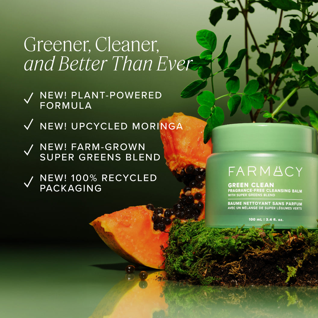 Green Clean Fragrance-Free Cleansing Balm Mini