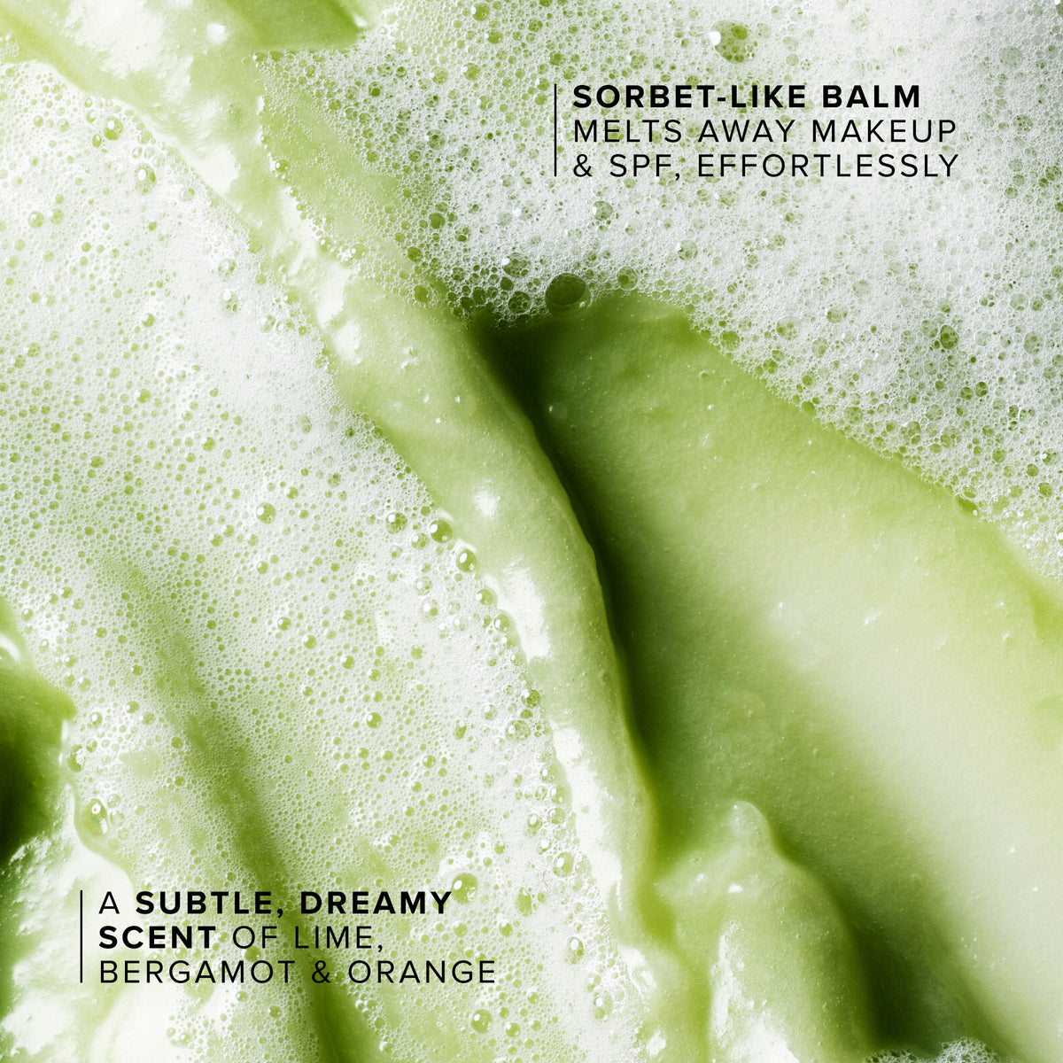 Close up of Green Clean Texture