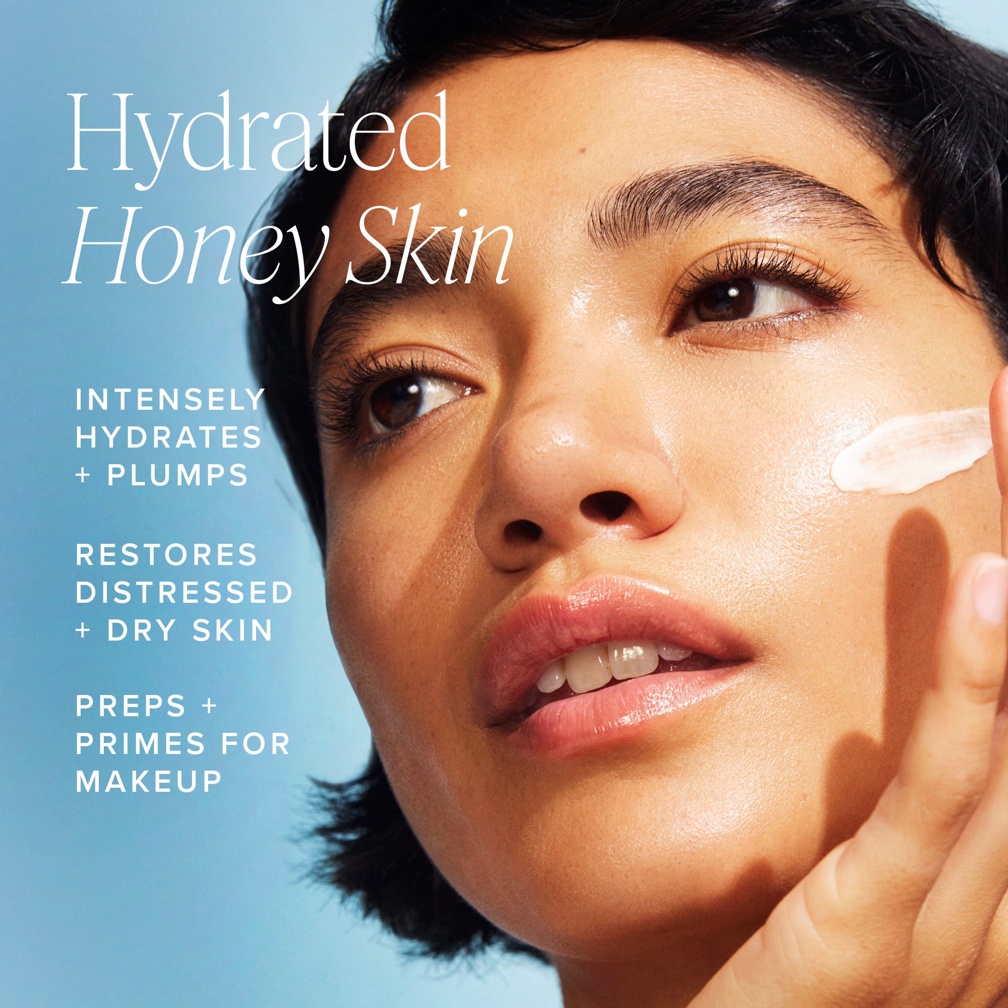 Honey Halo Mini Hydrating Ceramide Face Moisturizer Trial Size