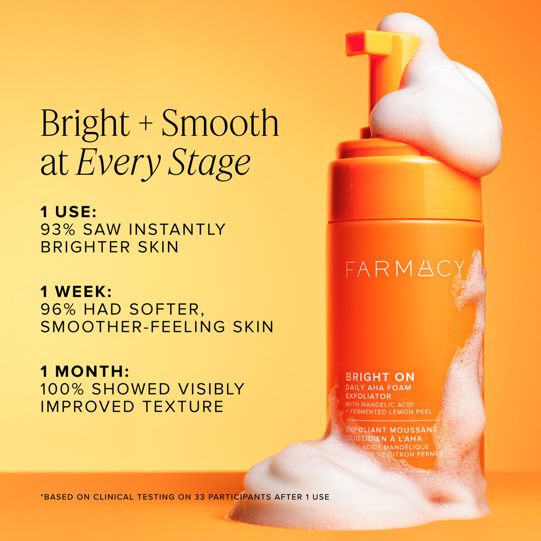 Bright On Daily AHA Foam Exfoliator