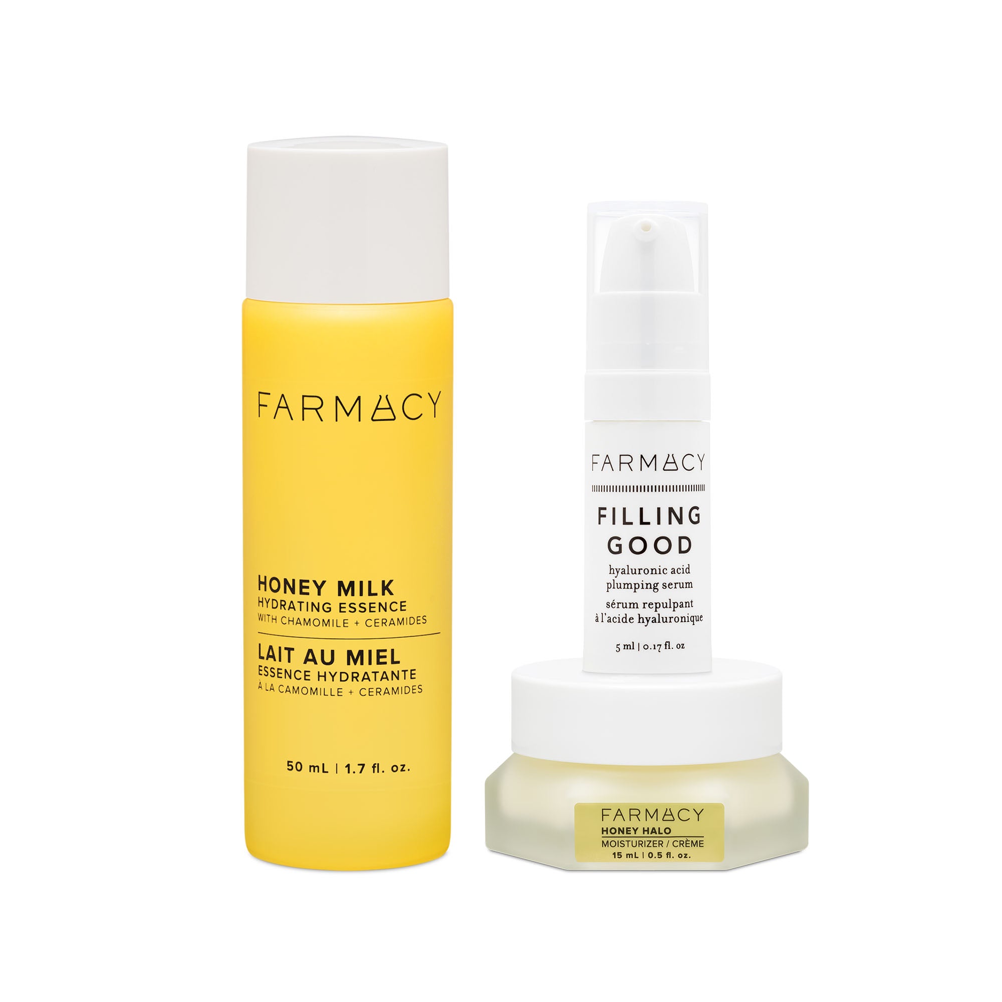 Hydration Essentials Trio – Farmacy Beauty
