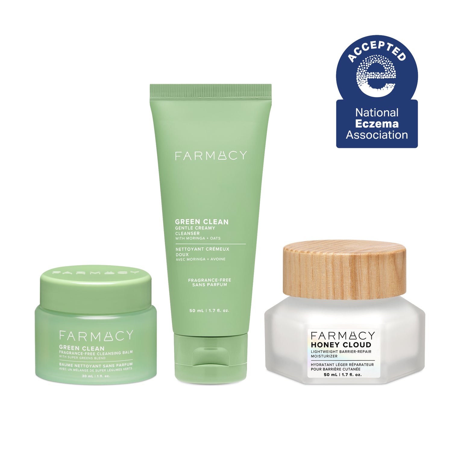 Melt + Glow Fragrance-Free Trio