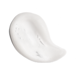 White foaming texture swatch of Bright On Daily AHA Foam Exfoliator with visible bubbles on a white background
