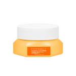 Farmacy Beauty Bright On Vitamin C Eye Cream 15mL jar with white lid on a white background