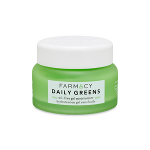 50mL jar of Farmacy Daily Greens Oil-Free Gel Moisturizer on a white background