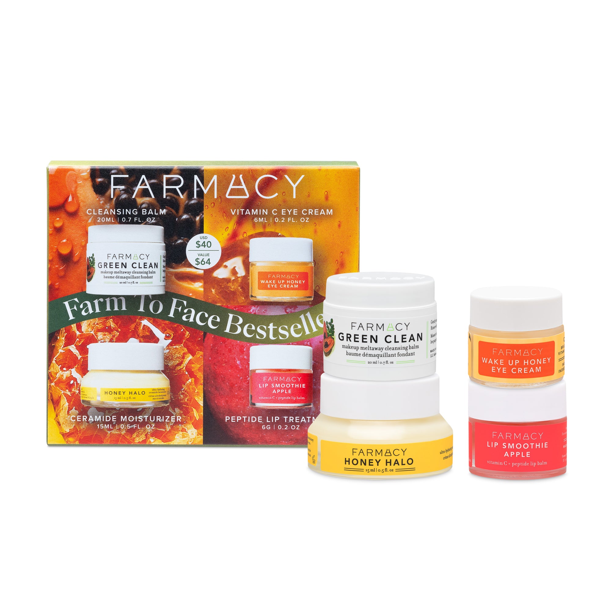 Farm to Face Bestsellers Kit - Farmacy Beauty