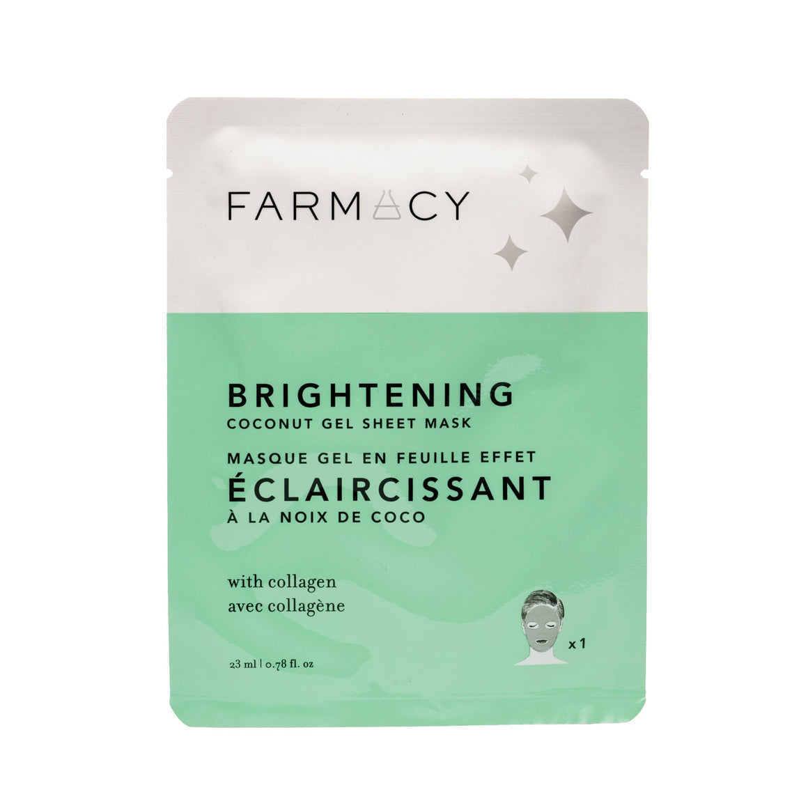 Brightening Coconut Gel Mask - 4-pack