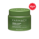 100mL jar of Green Clean Cleansing Balm with a red Allure Best of Beauty Award Winner badge in the top right corner on a white background