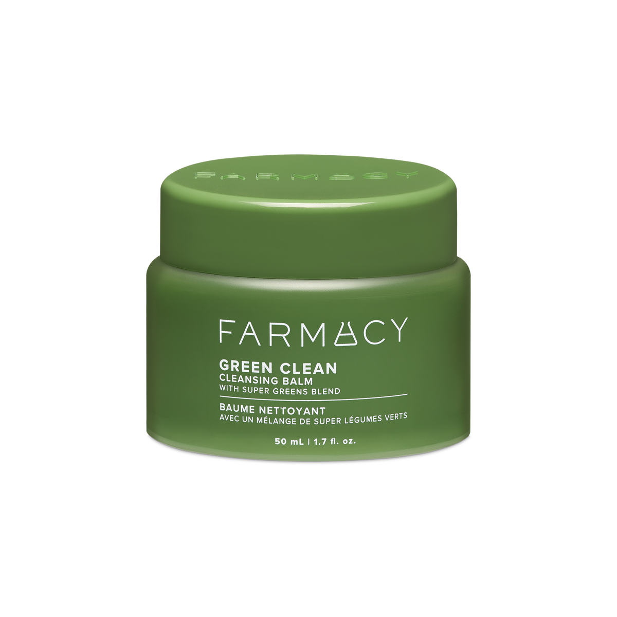 50mL jar of Green Clean Cleansing Balm on a white background