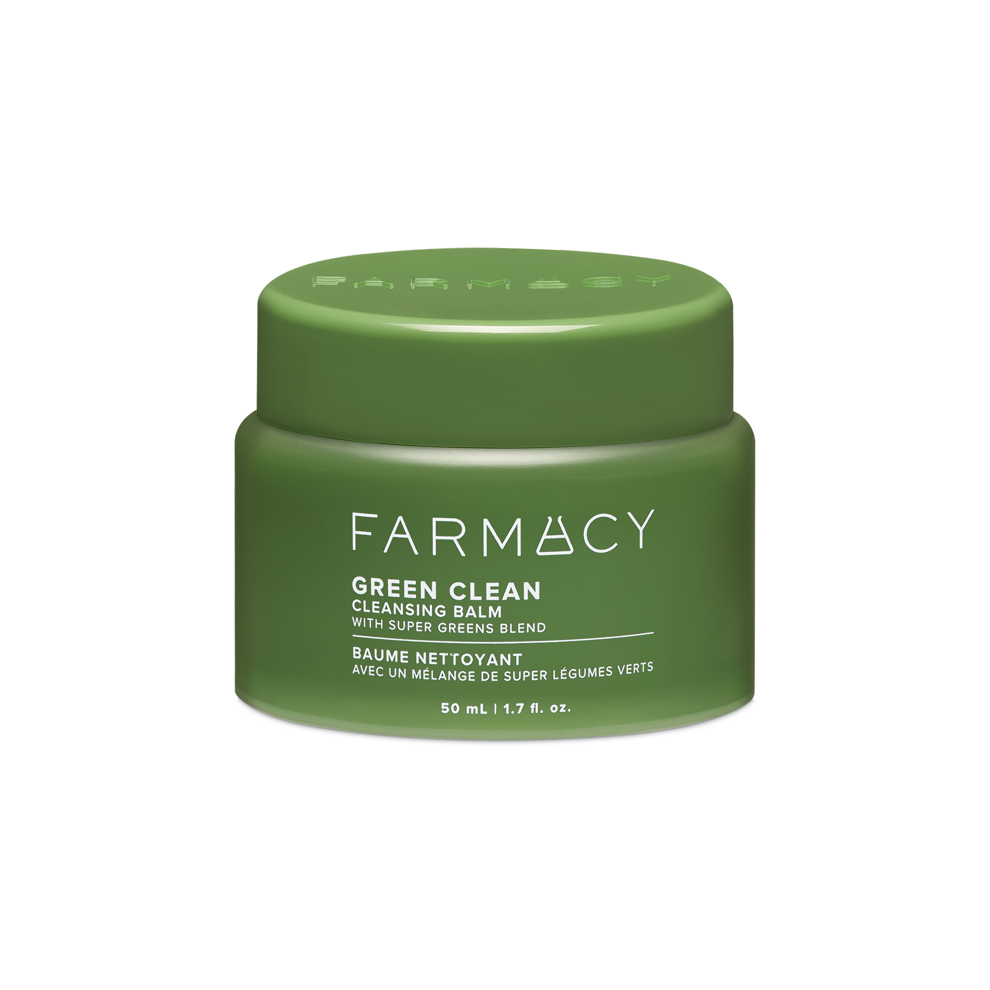 50mL jar of Green Clean Cleansing Balm on a white background