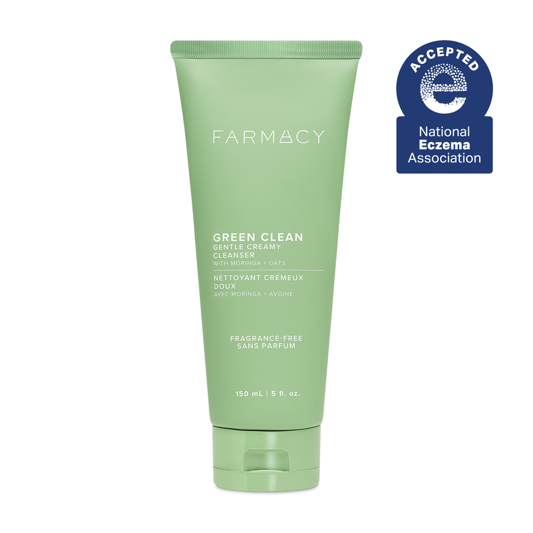 Green Clean Fragrance-Free Gentle Creamy Cleanser | Farmacy Beauty