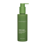 Green bottle of Farmacy Beauty Green Clean Juicy Gel 200mL on a white background