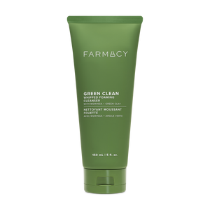 Farmacy Green Clean Whipped Foaming Cleanser 150mL tube on a white background