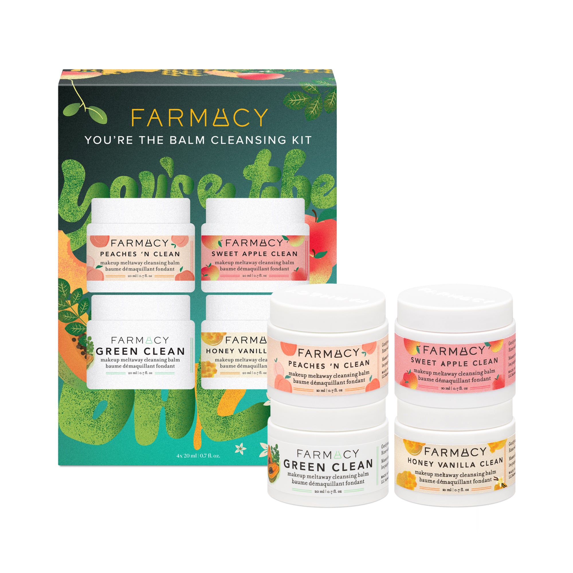 You&rsquo;re the Balm Cleansing Kit - Farmacy Beauty