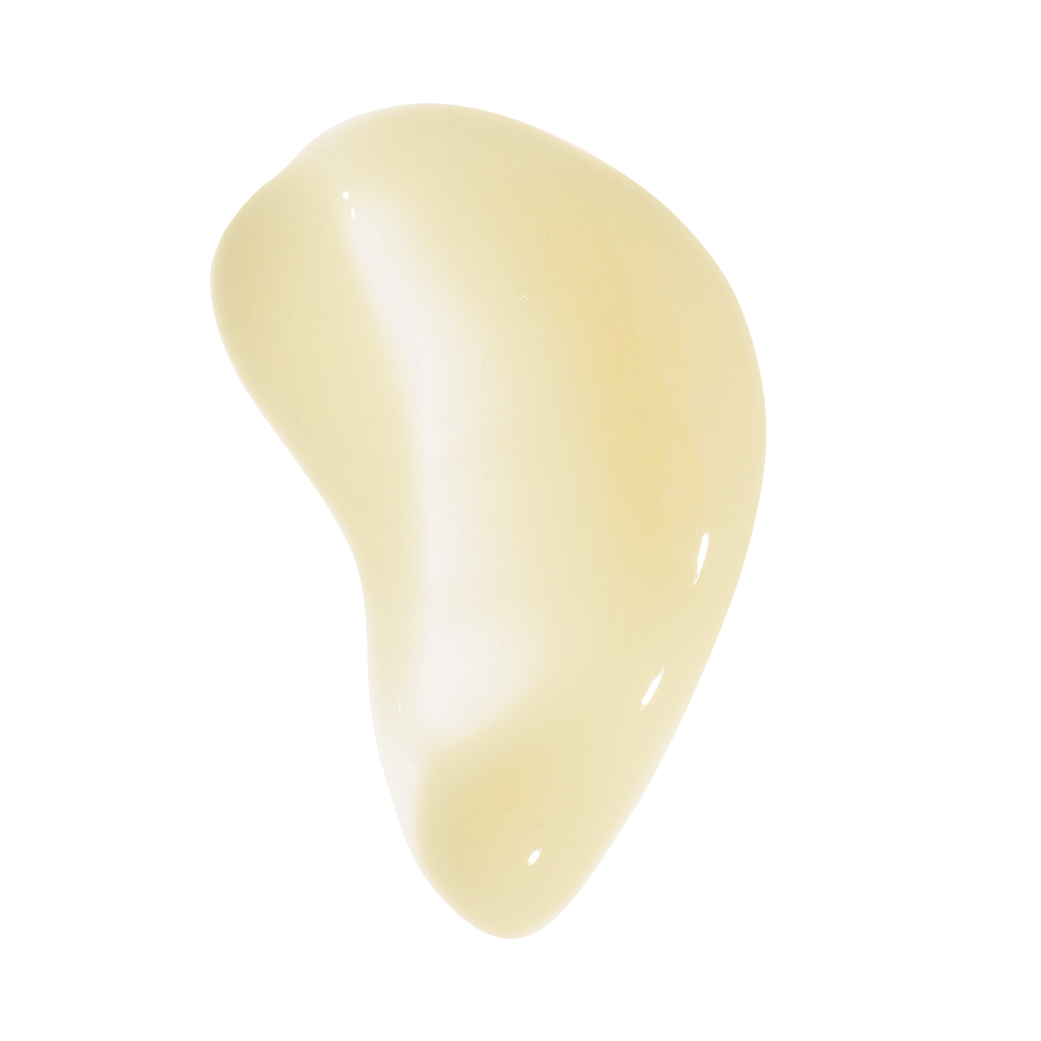 Droplet of Farmacy Honey Glow 17% Resurfacing Acid Serum on white background