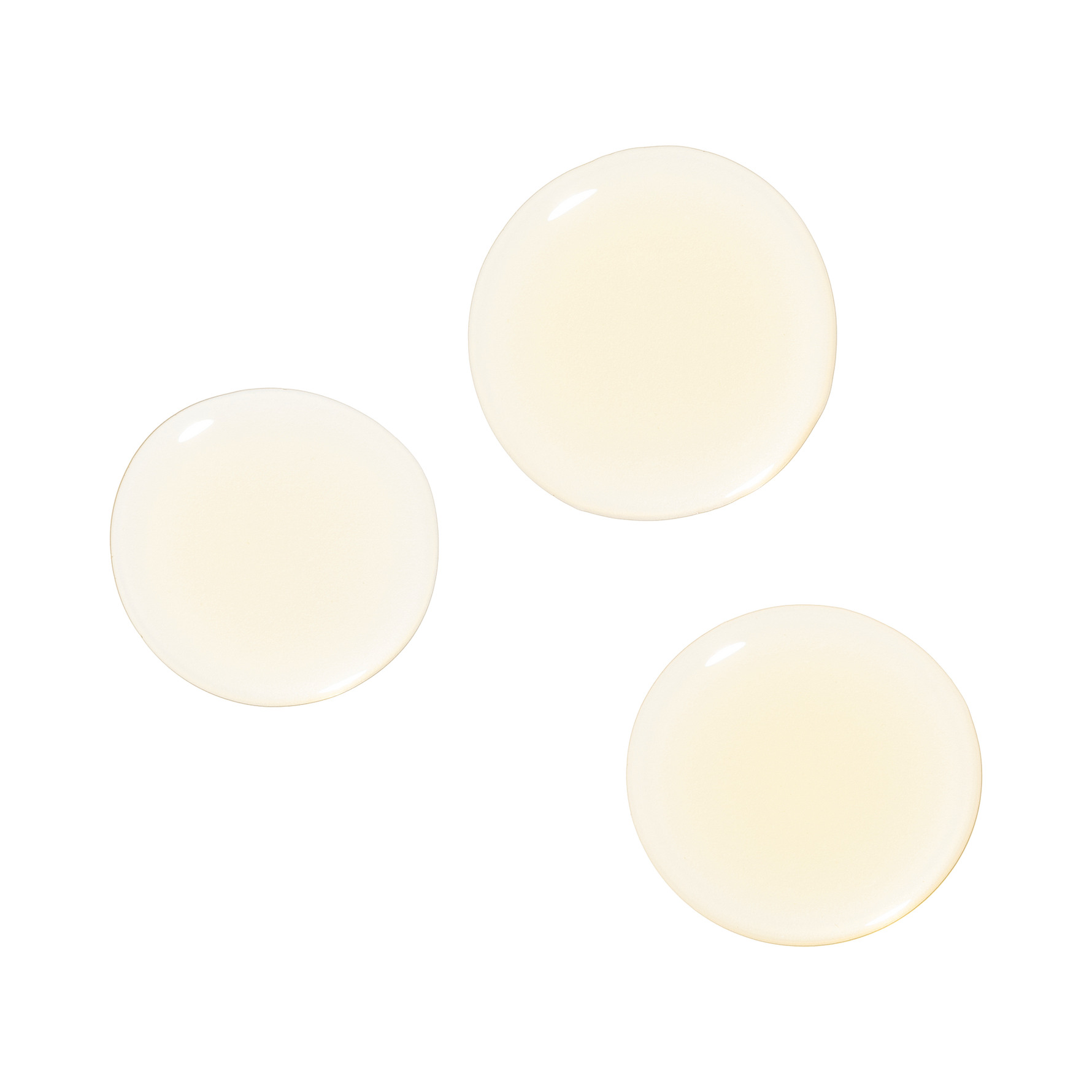 Droplets of Farmacy Honey Essence on white background