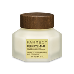 100mL jar of Farmacy Honey Halo Ultra-Hydrating Ceramide Moisturizer on a white background