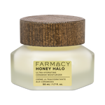 50mL jar of Farmacy Honey Halo Ultra-Hydrating Ceramide Moisturizer on a white background