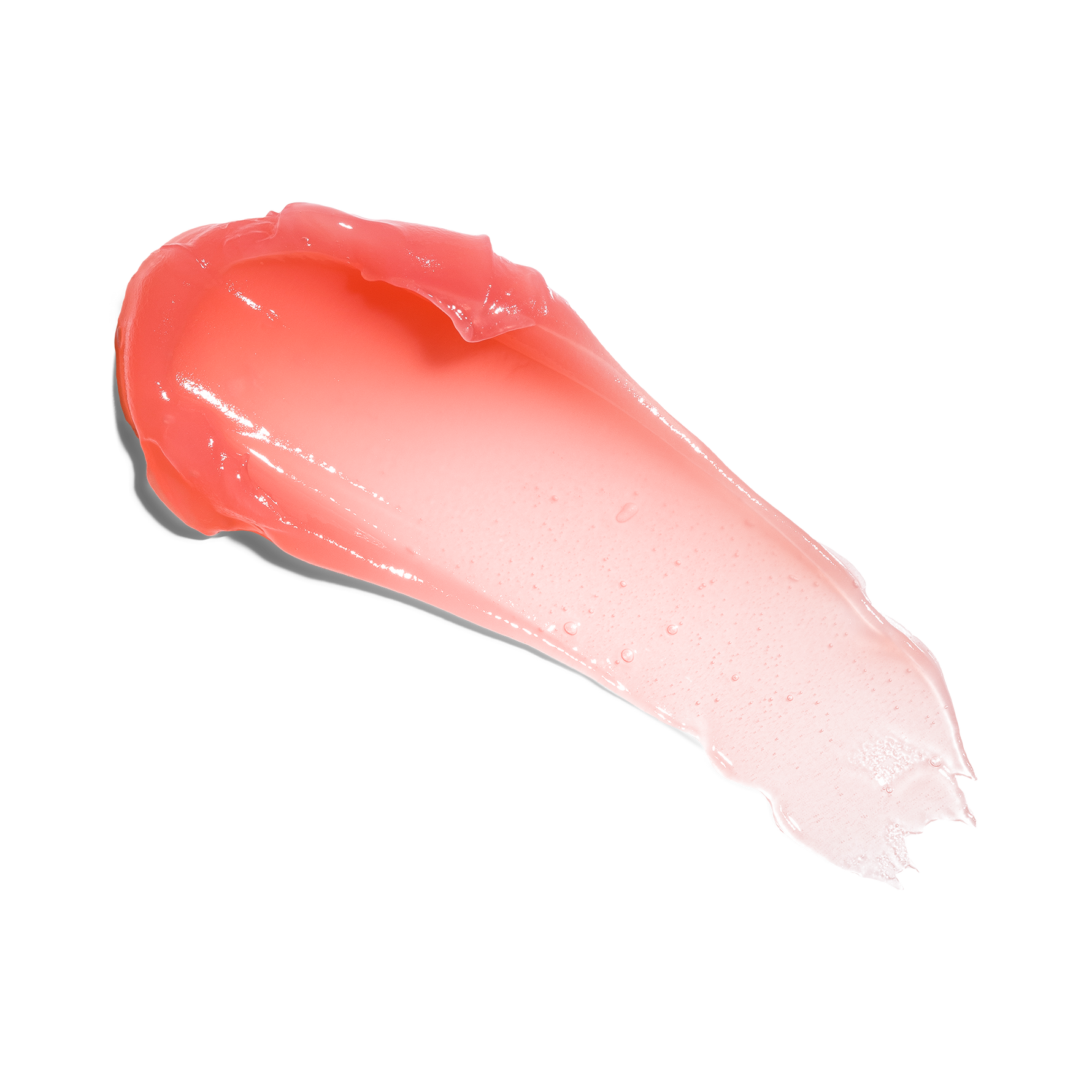Swatch of Farmacy Apple Lip Smoothie on a white background