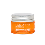 10g jar of Farmacy Mango Lip Smoothie on a white background