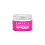 Strawberry Peptide Lip Smoothie 10g jar with silver lid on a white background