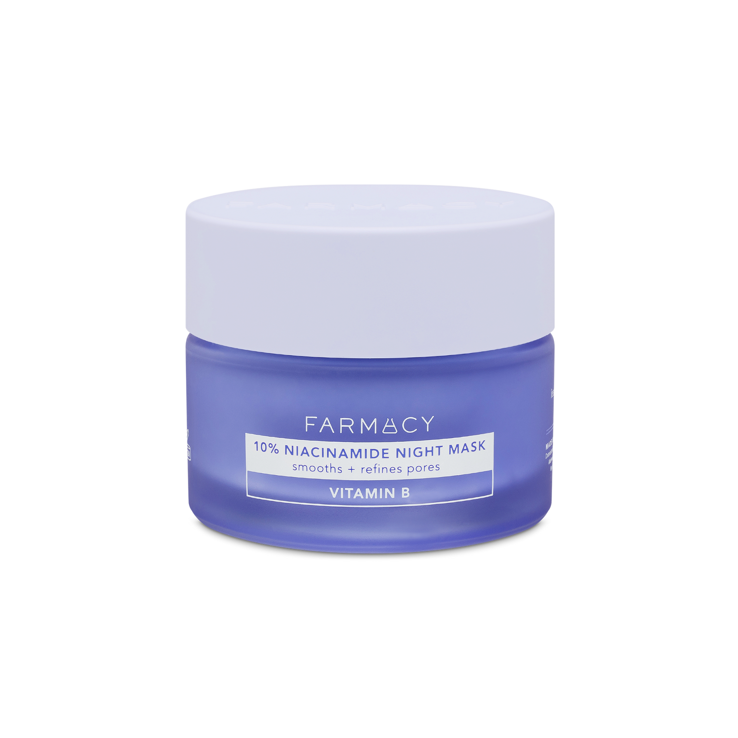 Farmacy 10% Niacinamide Night Mask 50mL jar on a white background