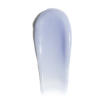 A glossy, smooth smear of Farmacy Niacinamide Night Mask on a white background