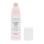 30mL bottle of Farmacy 1% Vitamin A Retinol Serum on a white background