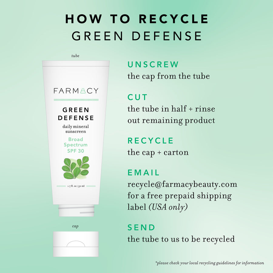 How to recycle Green Defense