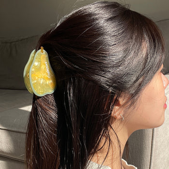 Pear Hair Clip