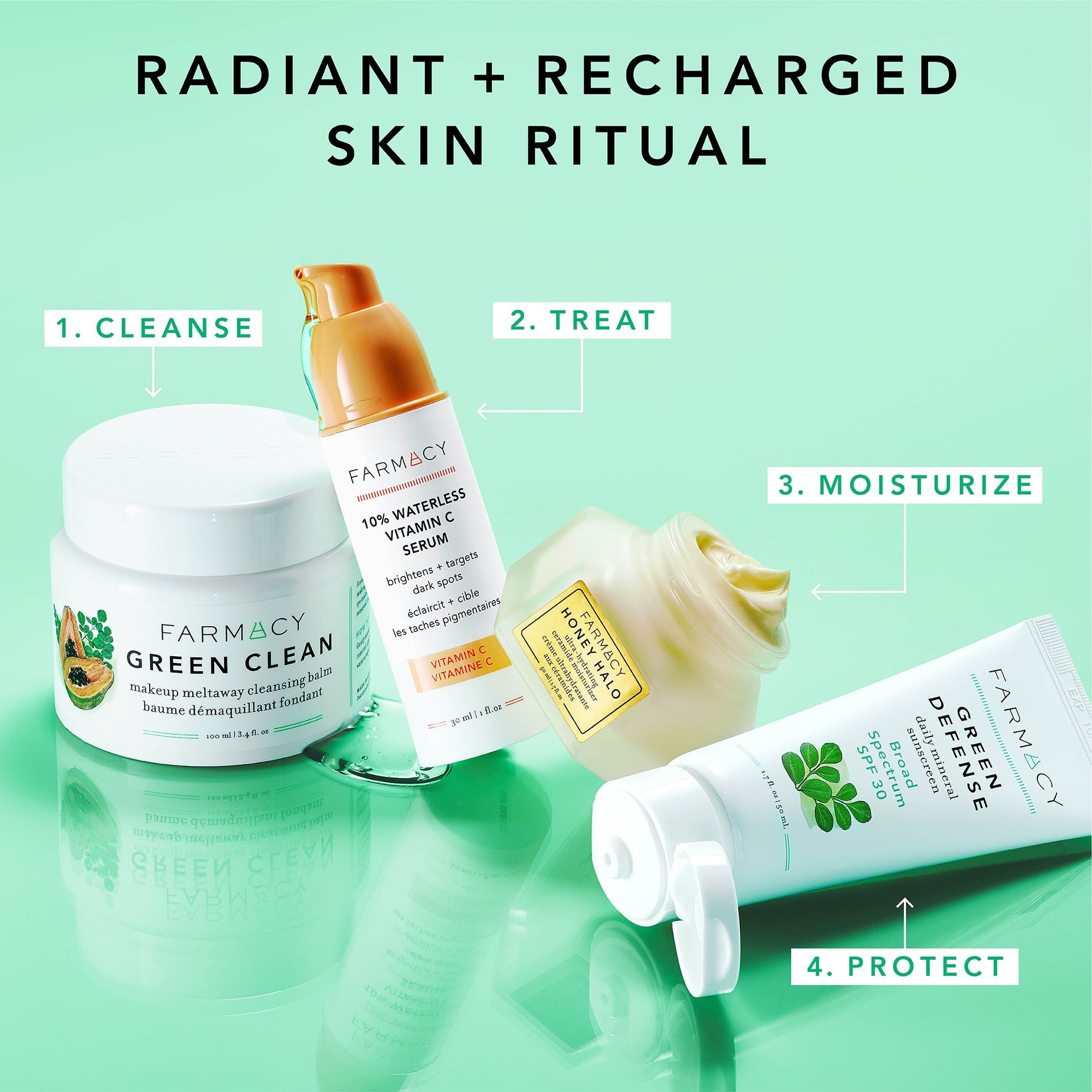 Green Defense Mineral Sunscreen SPF 30 | Farmacy Beauty