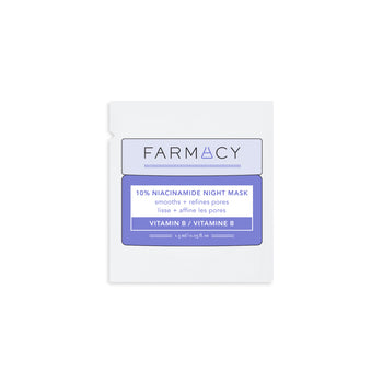 10% Niacinamide Night Face Mask Sample