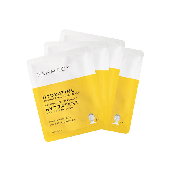 Hydrating Coconut Gel Mask - 4-pack