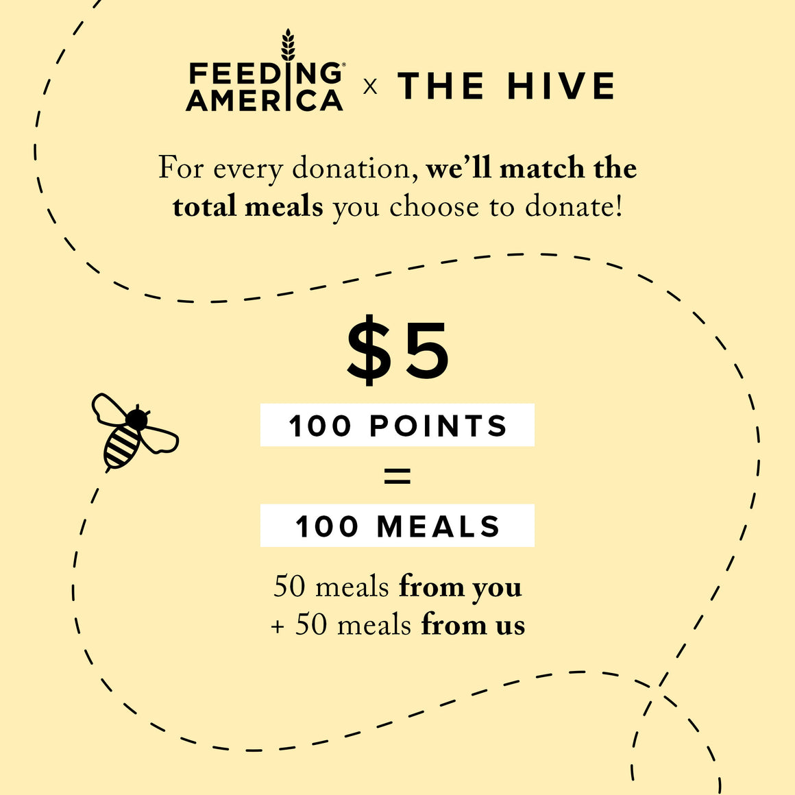 The Hive x Feeding America Donation Center