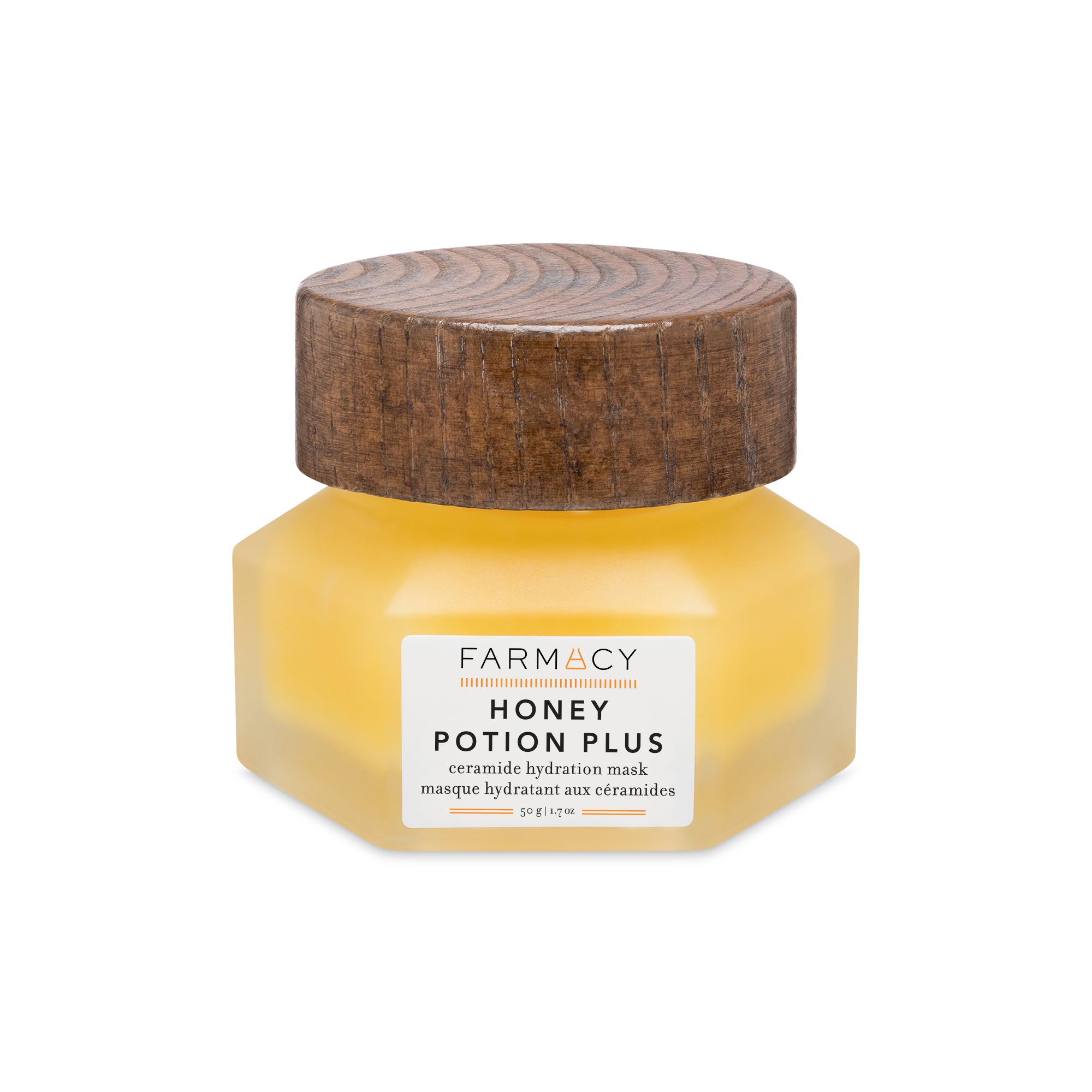 A bottle of Farmacy Honey Potion Plus Mini