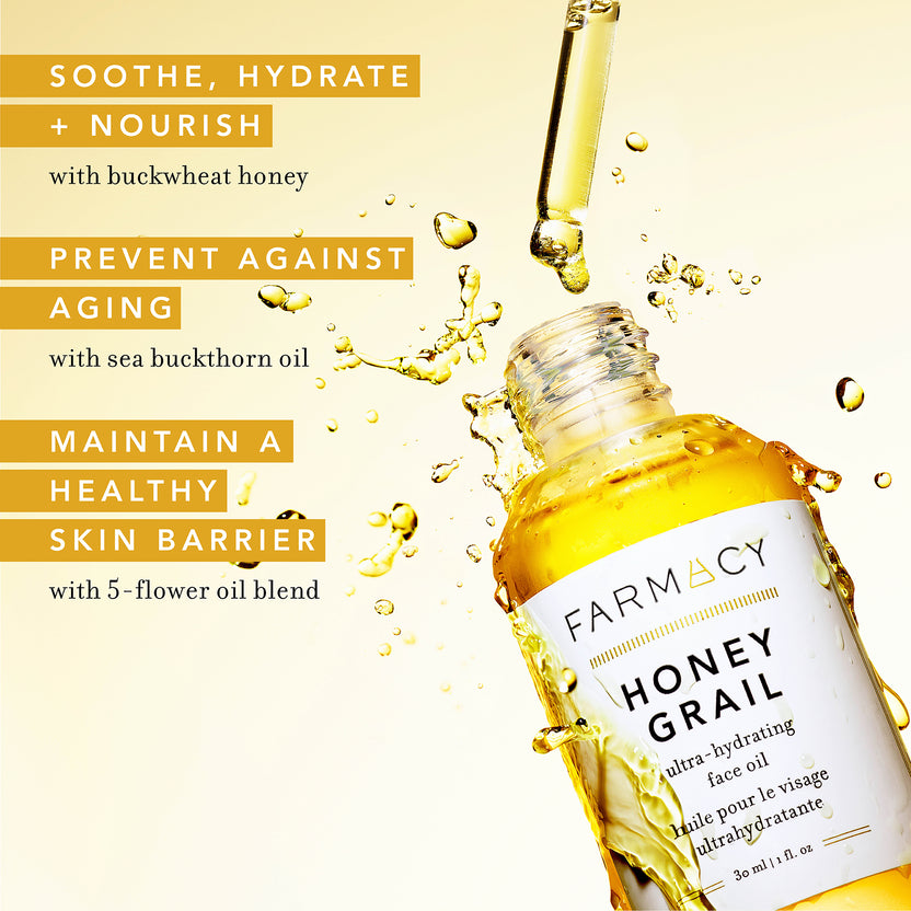 Honey Grail Ultra Hydrating Face Oil Farmacy Beauty